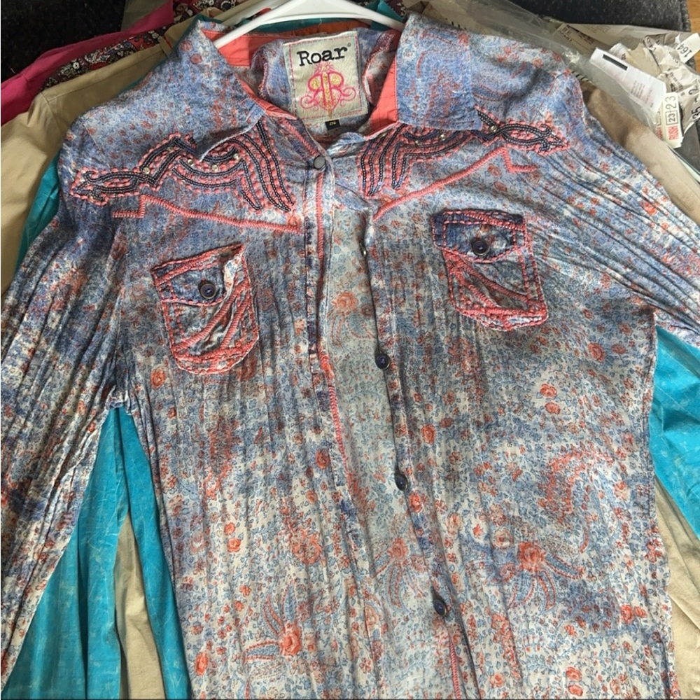 Roar Lightweight Breathable Rodeo/Show Shirt
